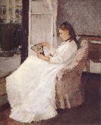 Berthe Morisot, Artist-s sister beside the window